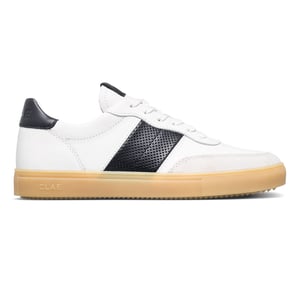 Men's CLAE Adults Low Top Trainers in Wht/Blk/Gum