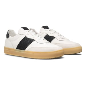 Men's CLAE Adults Low Top Trainers in Wht/Blk/Gum