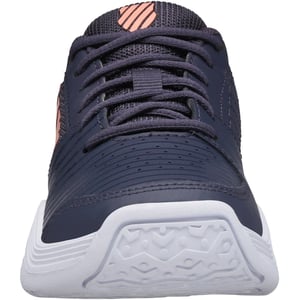 Girls K-Swiss Swiss Court Express Omni in Gray/Peach/Wht