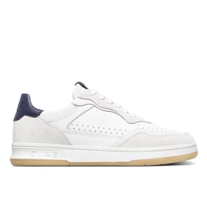 Men's CLAE Adults Low Top Trainers in Wht/Nvy/Gum