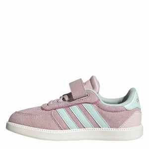 Girls adidas Breaknet Slee Trainers in Clear Pink/Halo