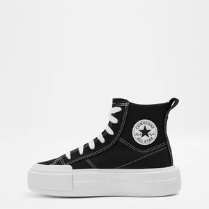 Girls Converse Cruise Chuck Taylor All Star High Top Trainers Childrens in Blk/Wht 001