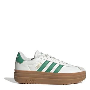 Women's adidas Vl Court Bold Trainers in Wht/Green/Gum