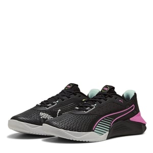 Women's Puma Hybrid Training Shoes in Black-Pinkpi