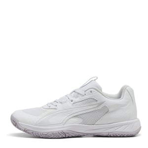 Women's Puma Accelerate Pro W+ 4 Game On Handball Trainers in White-Lilac