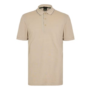 Boss Heren Paule 4 Poloshirt (Licht Beige)