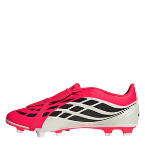 Men's adidas Predator Fold Over Tongue Club Firm Ground Football Boots in Red/Blk/White