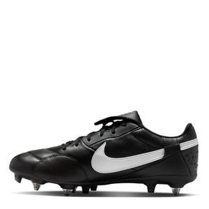 Men's Nike Premier 3 Anti Clog Soft Ground Football Boots in Black/White