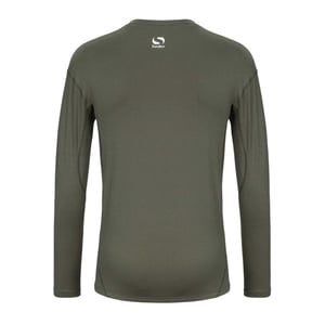 Sondico Heren Core Base Layer Top met lange mouwen (Olijf)