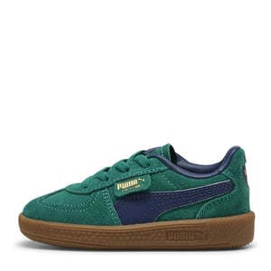 Boys Puma Low Top Trainers in WldGrn-PrsnBl