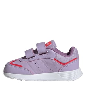 Boys adidas Tensaur Switch Low Top Trainers in Powder Plum/Ftw