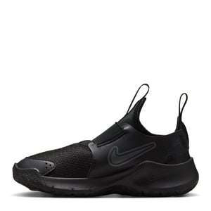 Boys Nike Flex Runner 3 Low Top Running Sneakers in Triple Black