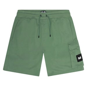 Weekend Offender Heren Nieuwe Carillo Katoenen Shorts (Midden Groen)