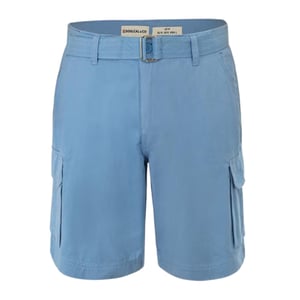 SoulCal Cargo-shorts voor heren met gewassen look (Blauw)