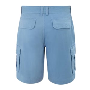 SoulCal Cargo-shorts voor heren met gewassen look (Blauw)