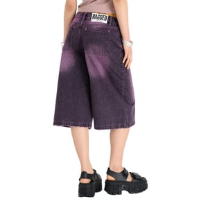 The Ragged Priest Dames/Dames Denim Shorts (Lila)