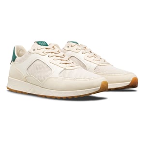 Boys CLAE Low Top Trainers in OffW/Galapagos