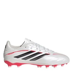 Boys adidas Copa Pure 3 Firm Ground Football Boots in Met/Black/Red