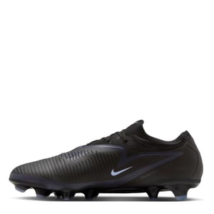 Boys Nike Phantom 6 Firm Ground Textured Toe Sneakers in Black/Black