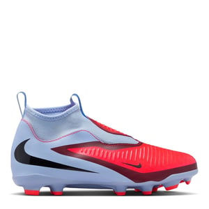 Boys Nike Phantom 6 Academy High Juniors Firm Ground Football Boots in Blue/Purple