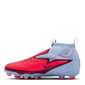 Boys Nike Phantom 6 Academy High Juniors Firm Ground Football Boots in Blue/Purple
