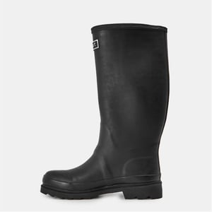 Boys CLAE Malone Knit Wellington Boots with Lug Sole in Black