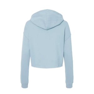 Miso Kort hoodie med dragsko för kvinnor/damer (Blå)