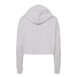 Miso Kort hoodie i marl för kvinnor/damer (Grått)