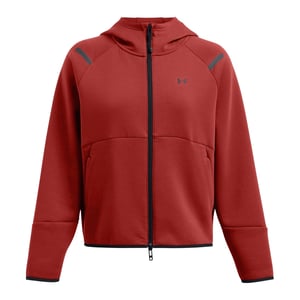 Under Armour Dames-sweatjack ‘Unstoppable’ in twee kleuren (Oranje)