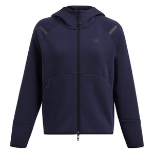 Under Armour Dames-sweatjack ‘Unstoppable’ in twee kleuren (Blauw)