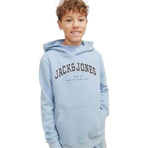 Jack And Jones Hoodie voor het jongens-universiteitsteam (Chambray Blauw)
