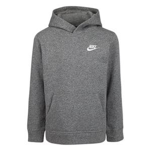 Nike Hoodie met geborduurd logo voor baby’s (Carbon Heather)