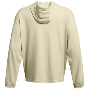Under Armour Heren Rival Waffle-hoodie met lange mouwen en relaxte pasvorm (Wit)