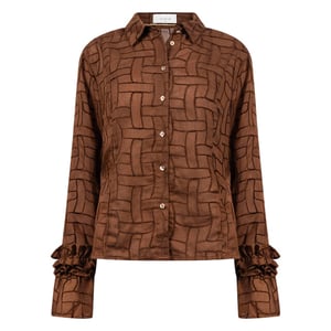 Nukus Blouse lange mouw nkf02107 abbygail