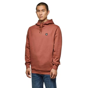 Weekend Offender Heren Combed Katoenen Hoodie (Roest)