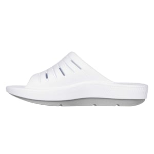 Skechers Platta sportsandaler för barn (Vit/grå)