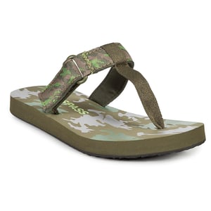 Trespass Kinderen/Kids Camouflage Slippers (Khaki)