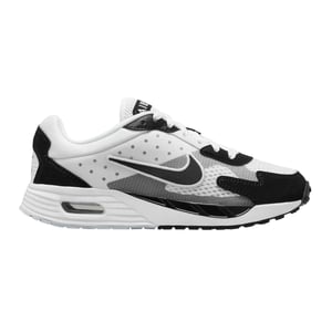 Nike Childrens/Kids Air Max Leather Lace Up Trainers (White/Black/Purple)