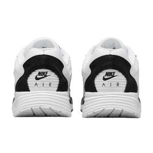 Nike Childrens/Kids Air Max Leather Lace Up Trainers (White/Black/Purple)