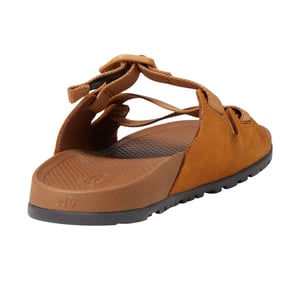 Chaco Heren Lowdown Leer Flatform Slides (Taffy Roze)