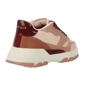 Lavair Heren Pacific 2.0 Leren Chunky Platte Sneakers (Roze)