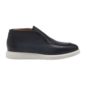 Boss Heren Randy Desb Bupr Leren Instappers (Blauw)