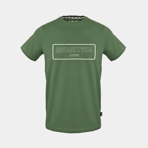 Men's Aquascutum T-shirt in Military Green