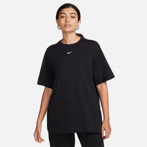 Women's Nike Logo T Shirt Womens in .Black/White