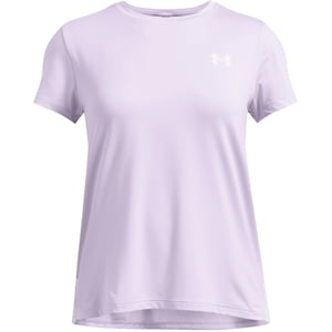 Girls Under Armour Relaxed Fit Crew Neck T-Shirt in Purple