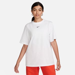 Women's Nike Logo T Shirt Womens in .White/Black