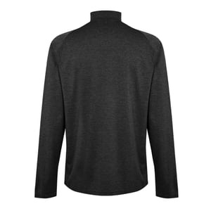 Puma Heren Performance-shirt met kwartritssluiting en lange mouwen (Houtskool)