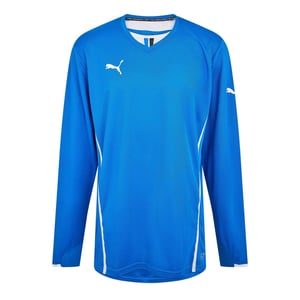 Puma King-shirt met lange mouwen voor heren (Blauw)