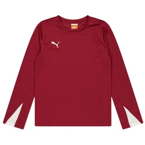 Puma Trainingsshirt met lange mouwen voor het kinder-/jeugdteam (Rood)