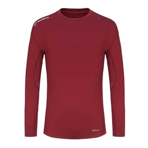 Sondico Heren Core Base Layer Top met lange mouwen (Bourgondië)